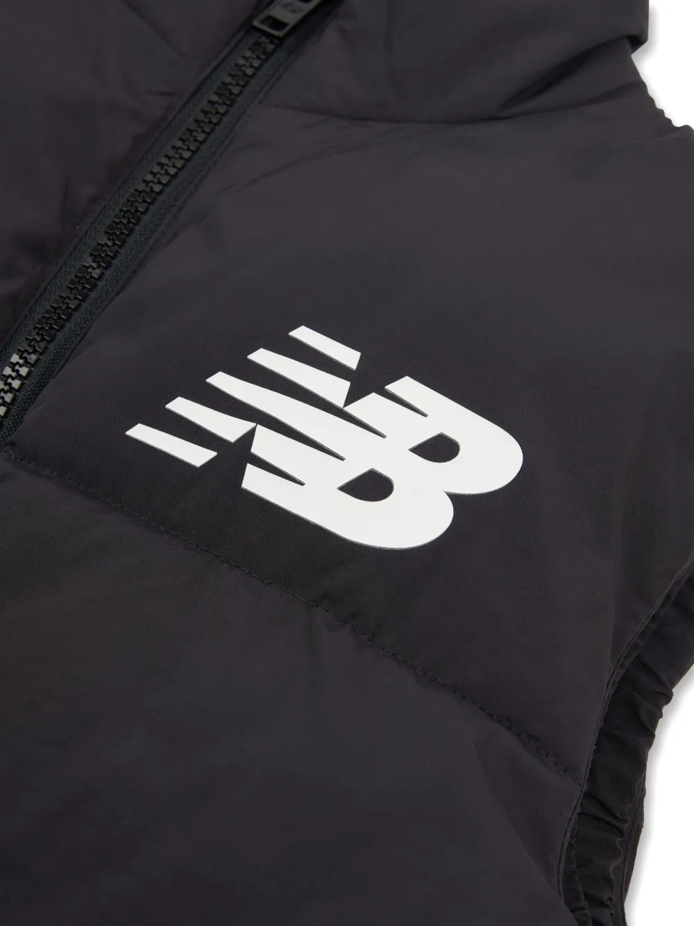 New Balance Kids Bodywarmer met logoprint Zwart