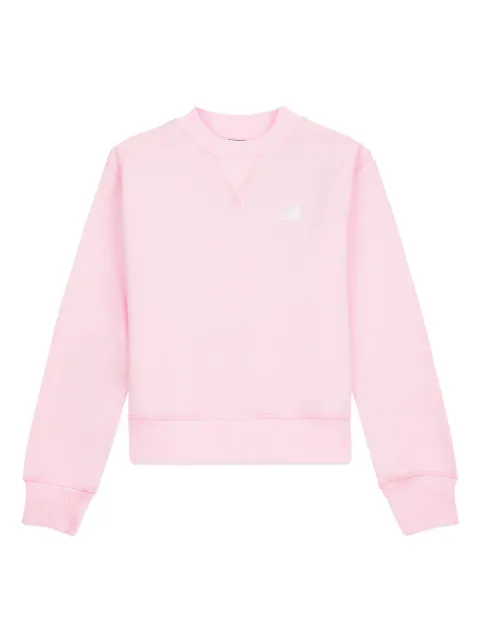 New Balance Kids brushed logo-print sweater 