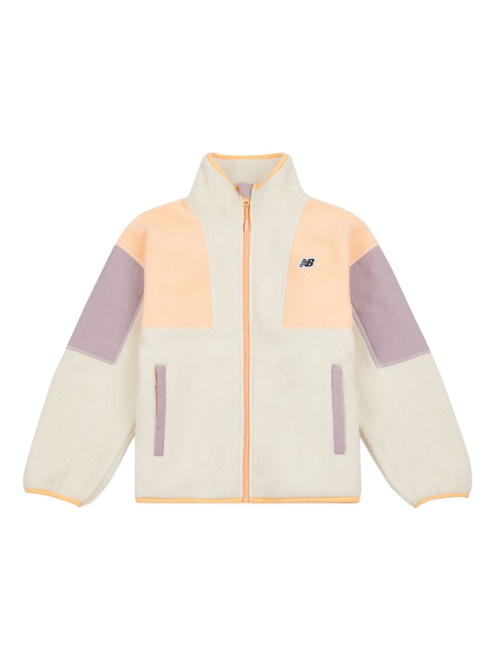 New Balance Kids Borg Fleece jacket - Neutrals