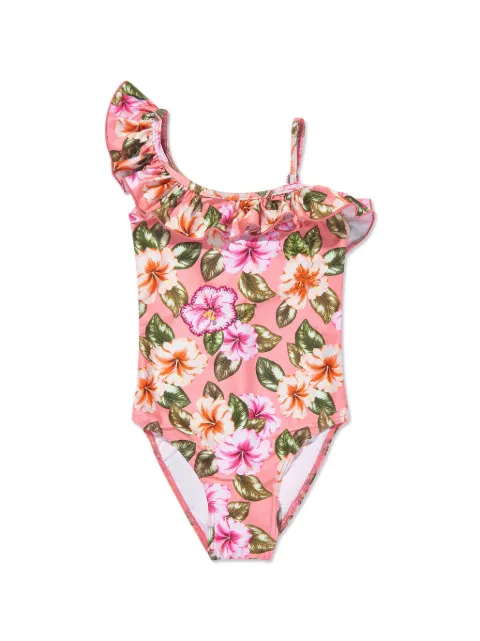 SELINIACTION KIDS floral-print swimsuit