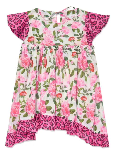 SELINIACTION KIDS vestido con estampado floral