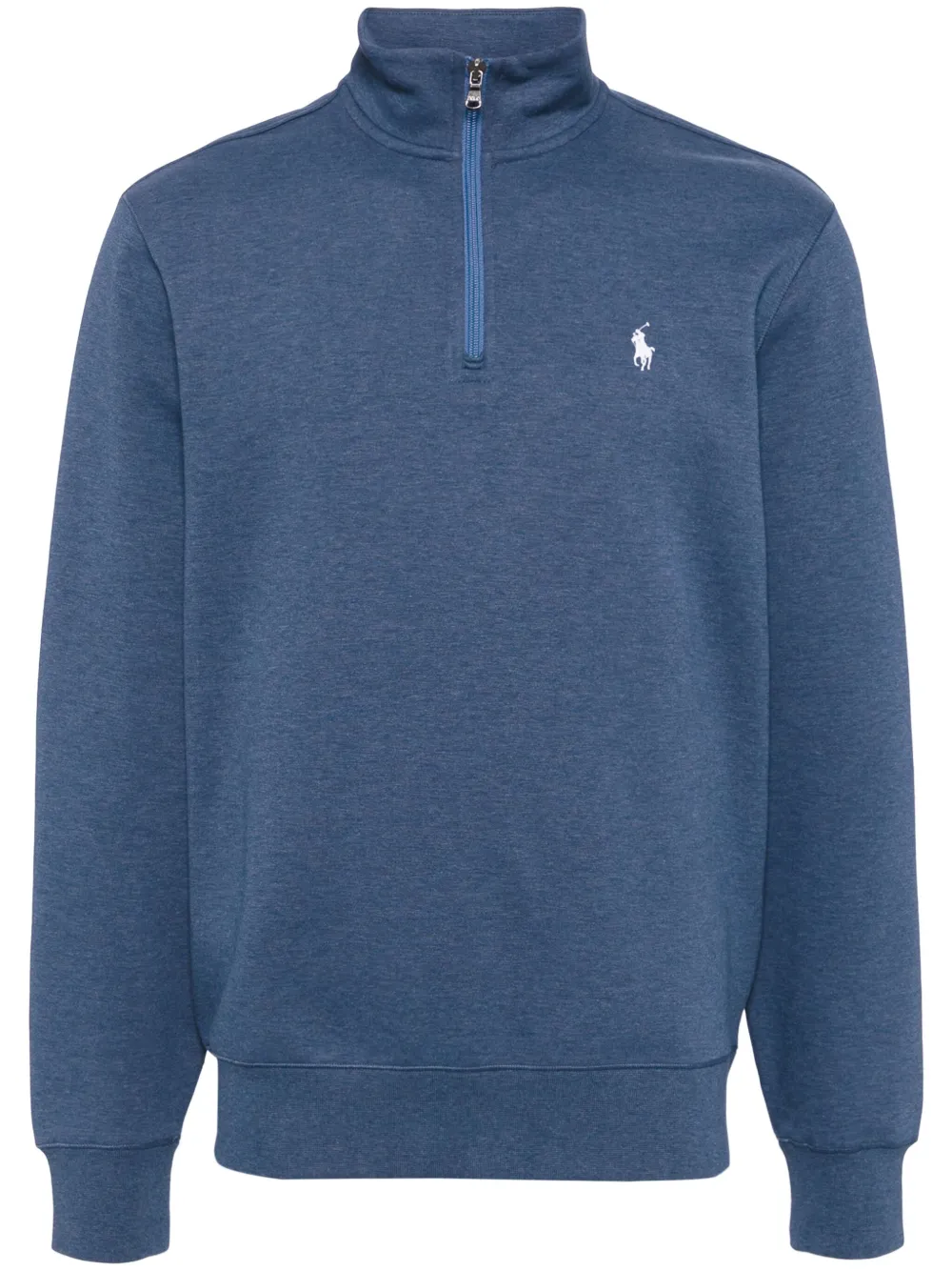 Polo Ralph Lauren ハーフジップ スウェットシャツ - ブルー Polo Ralph Lauren ハーフジップ スウェットシャツ - ブルー
