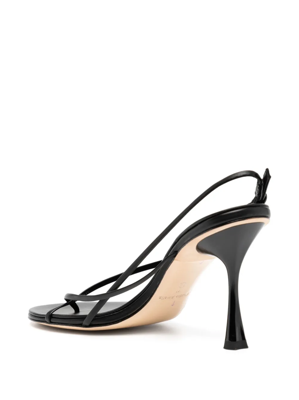 Studio Amelia 90mm Barbella sandals Black