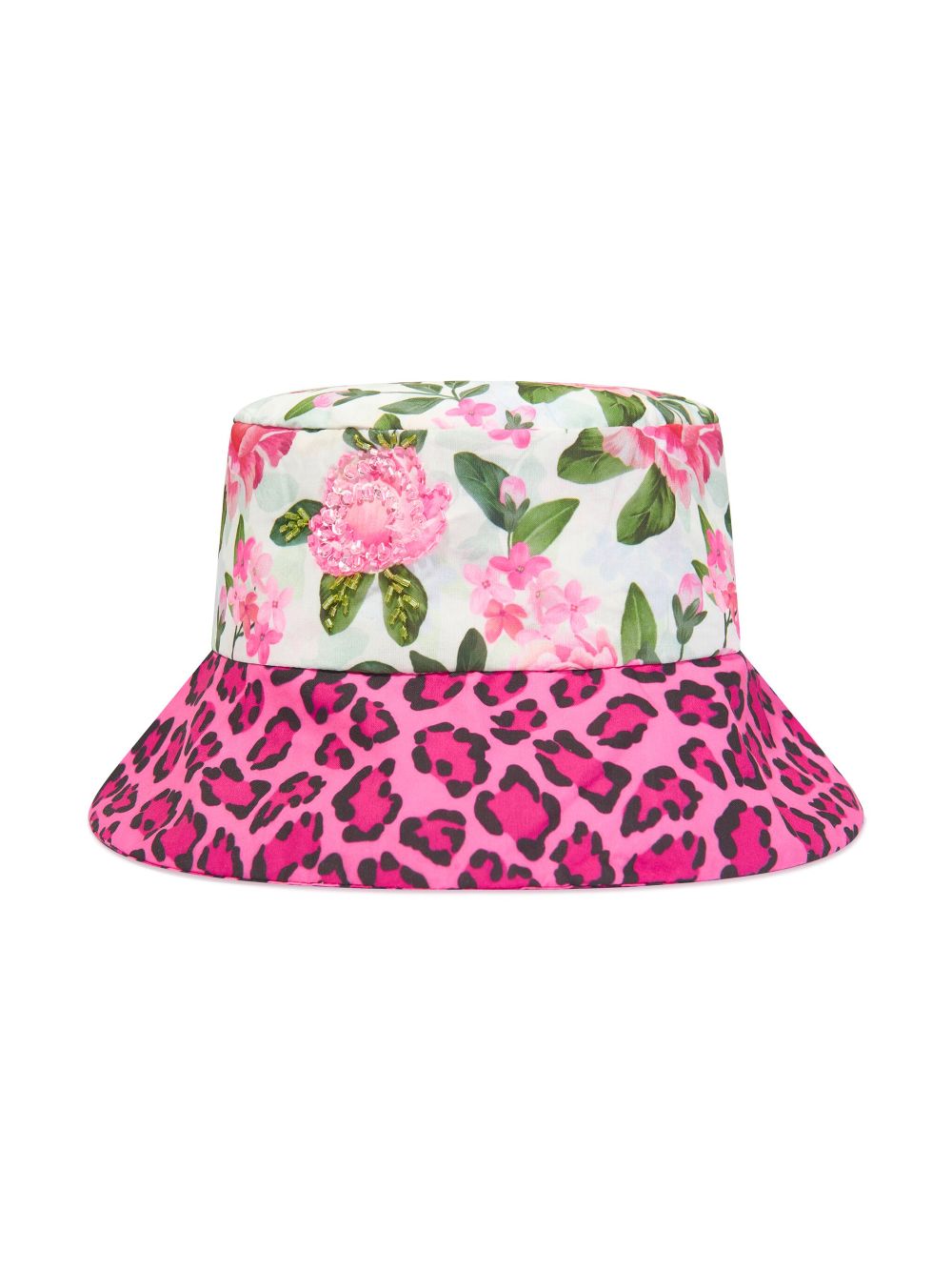 SELINIACTION KIDS floral-print hat - Pink