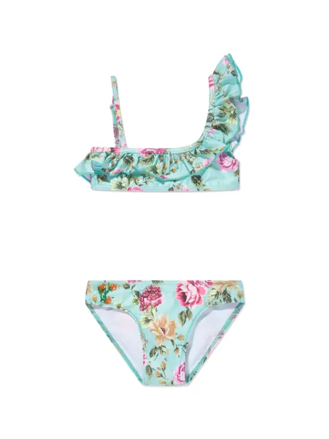 SELINIACTION KIDS floral-print bikini set
