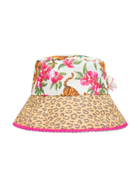 SELINIACTION KIDS floral-print hat