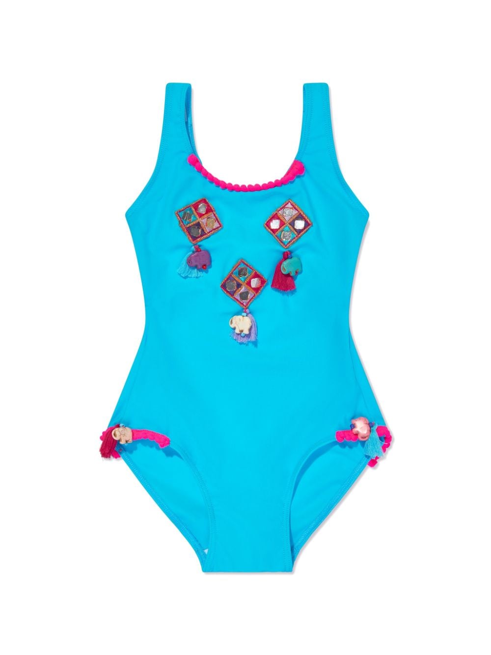 SELINIACTION KIDS Boho swimsuit - Blu