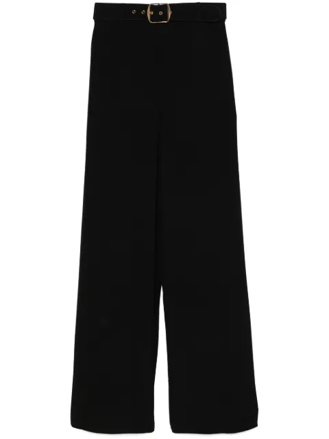 ZIMMERMANN pantalones anchos con cinturón