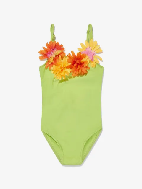 SELINIACTION KIDS maillot de bain à appliqués fleurs