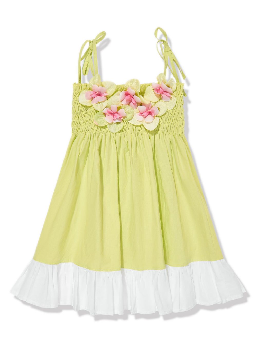 SELINIACTION KIDS Daisy dress - Green