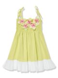 SELINIACTION KIDS Daisy dress - Green