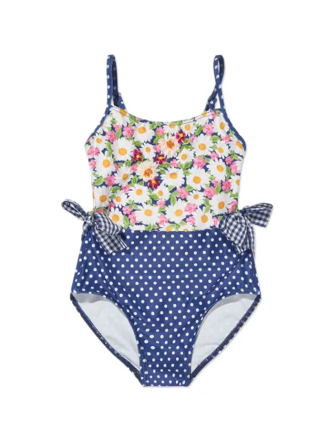 SELINIACTION KIDS mix-print swimsuit