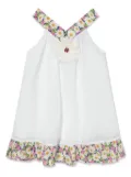 SELINIACTION KIDS Daisy beach dress - White