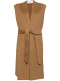 SIMONA CORSELLINI tie-fastening gilet - Brown