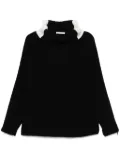 Helmut Lang roll-neck sweater - Black
