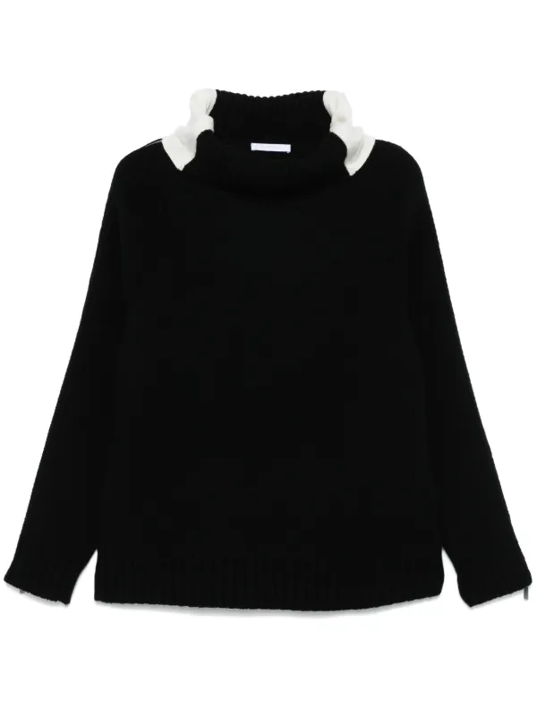 Helmut lang white sweater top