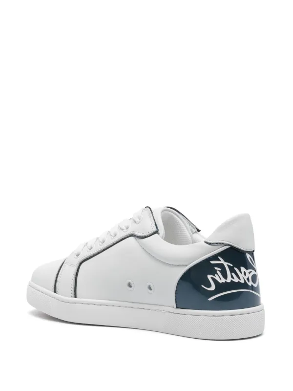 関税負担なし☆Christian Louboutin Fun Vieira スニーカー Fun Vieira ホワイト カーフレザー - Shoes - Women - Christian