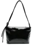 KASSL Editions loop lacquer shoulder bag - Black
