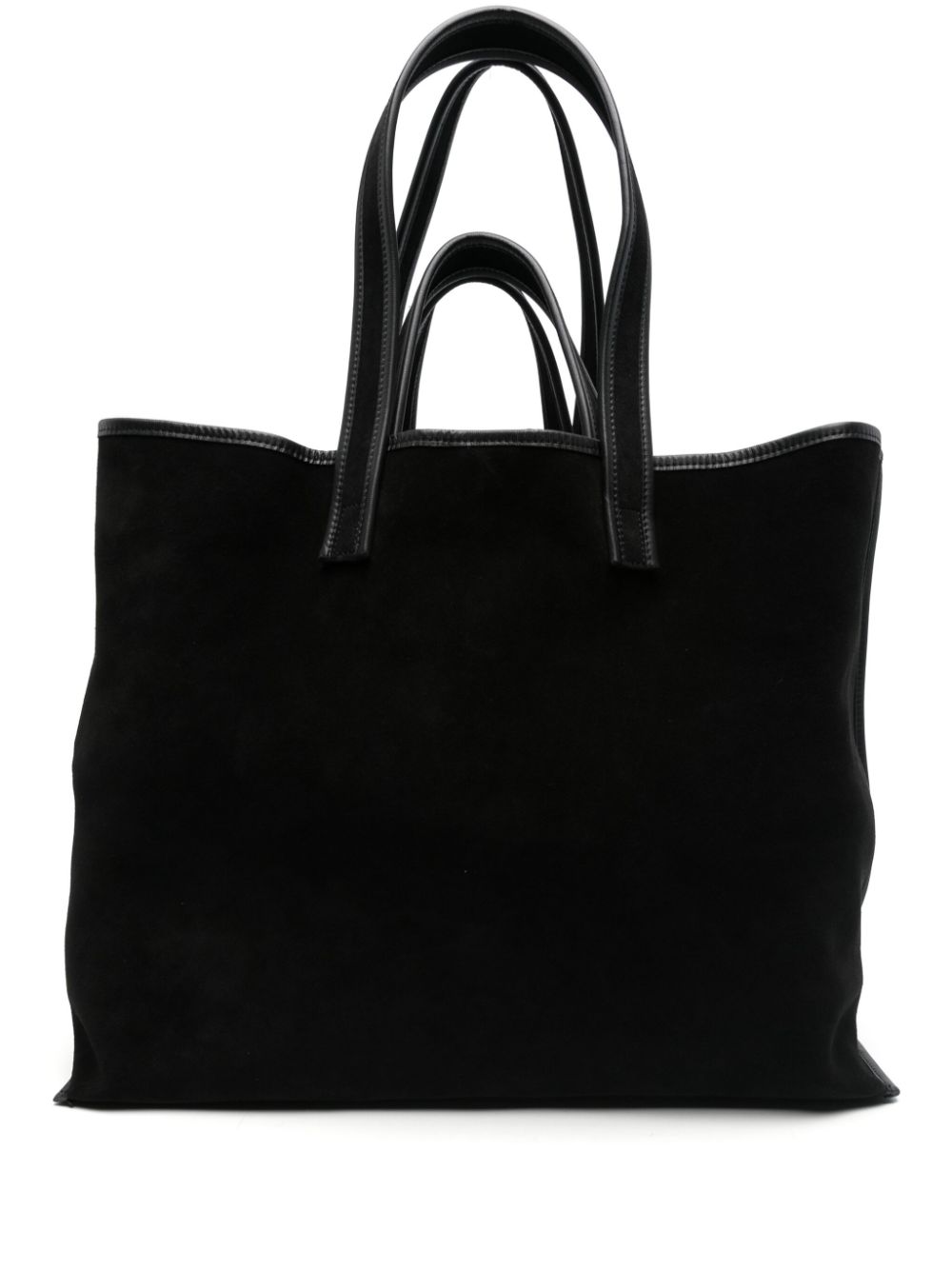 suede tote bag