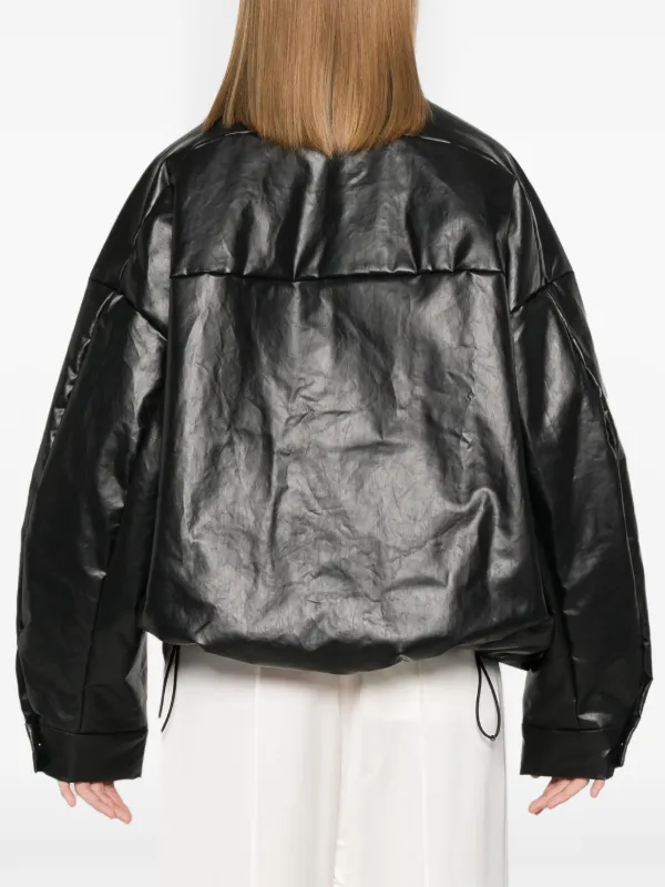 【関税込み】KASSL Editions ボンバー KASSL Editions ボンバージャケット | ブラック | FARFETCH JP