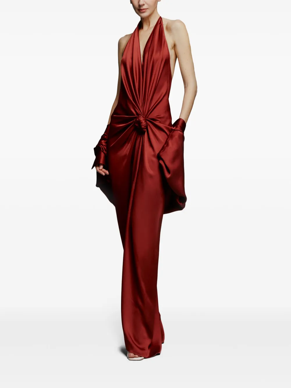 Silvia Tcherassi Jazz cape - Rood