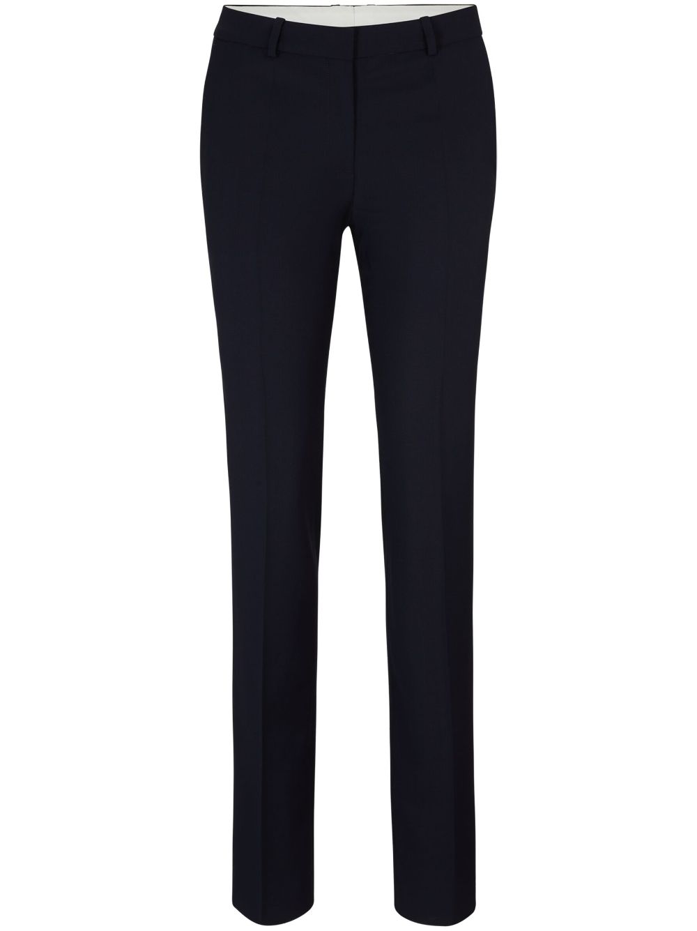 Shop Hugo Boss Tailored Trousers In Blue