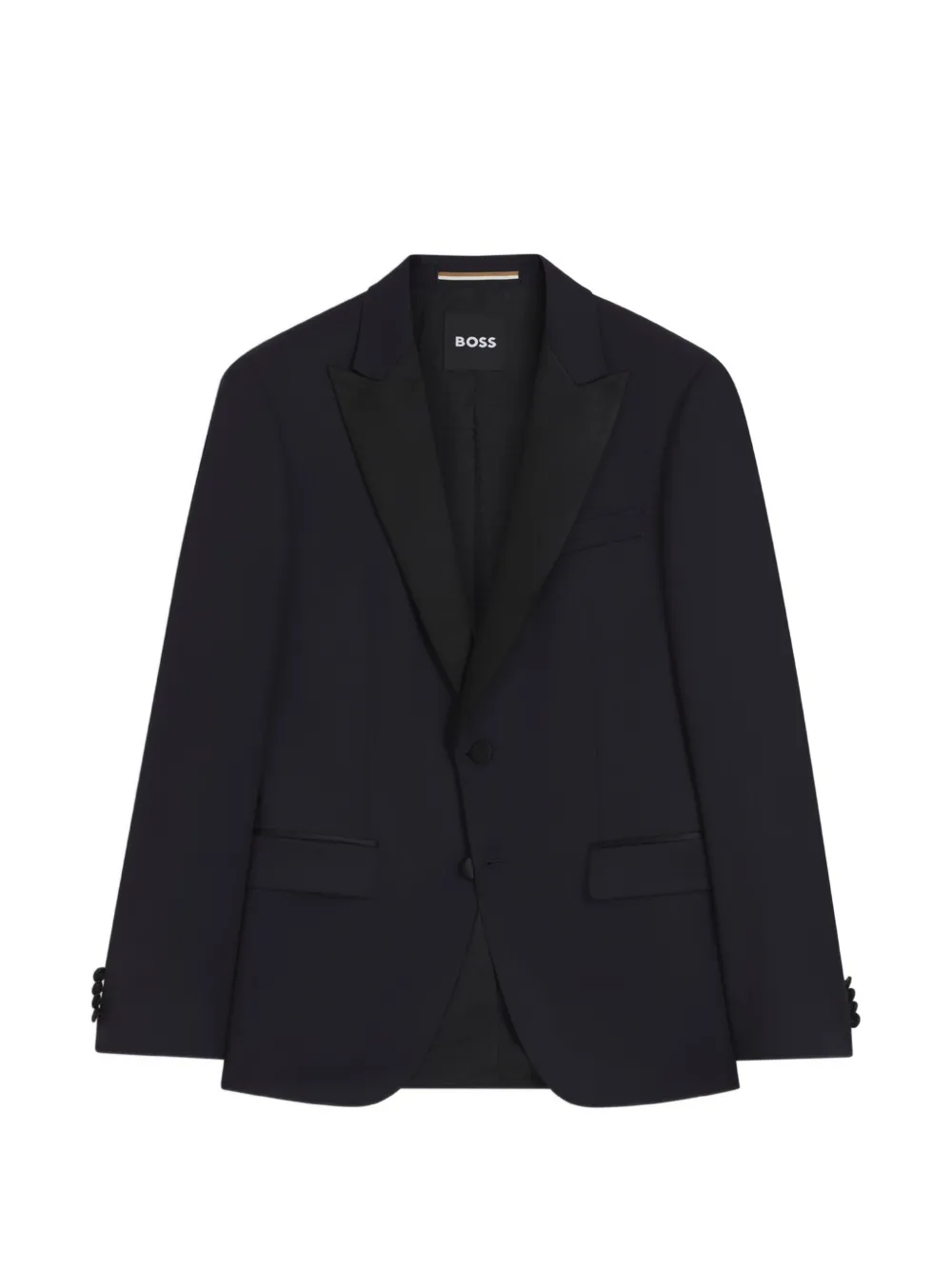 BOSS Giacca con revers a lancia - Blu