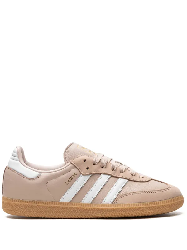 Adidas Samba OG Wonder Taupe low top Sneakers Neutrals FARFETCH AO