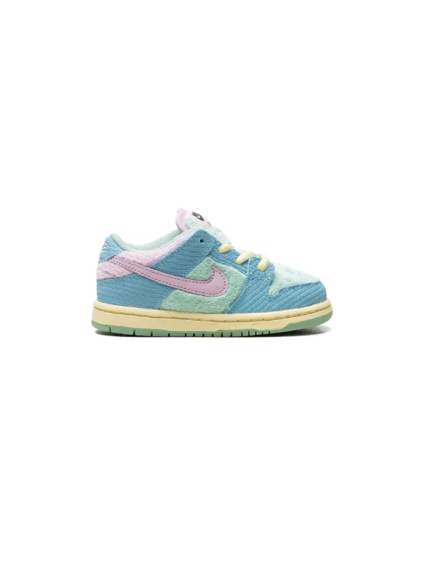 verdy Nike SB Dunk Low Pro キッズシューズ　18cm Younger Kids' Nike SB Dunk Low Pro x Verdy 'Blue Gaze and