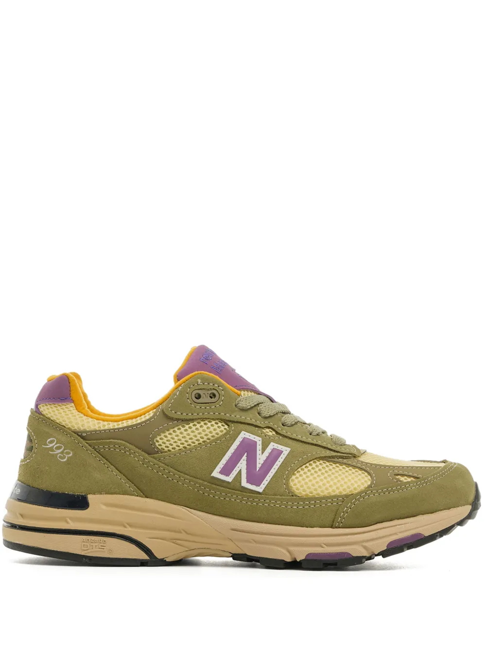 New Balance Sneakers MADE in USA 993 - Olive Leaf / Maize