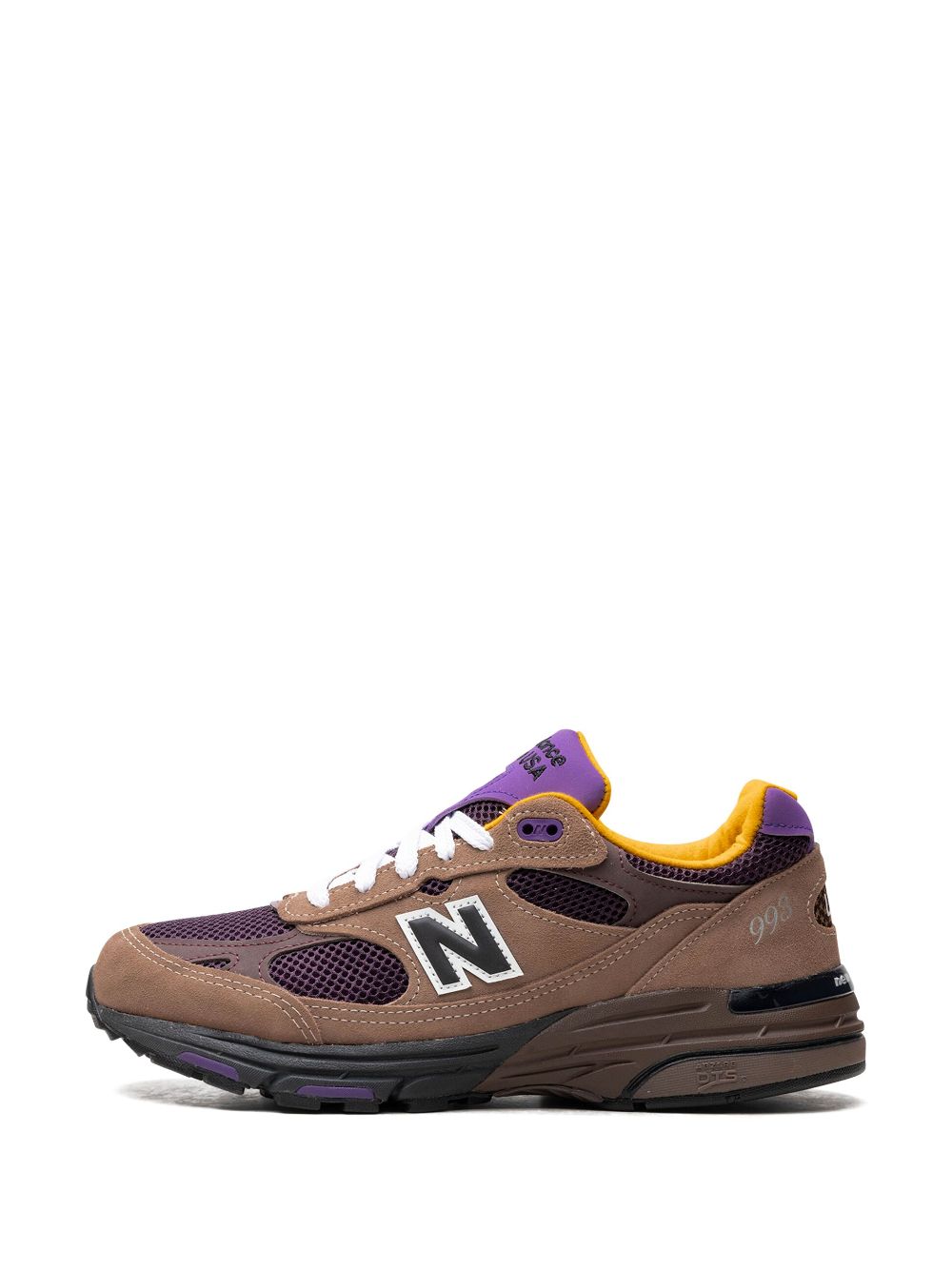 New Balance Made in USA 993 "Mushroom Midnight Violet" sneakers Bruin