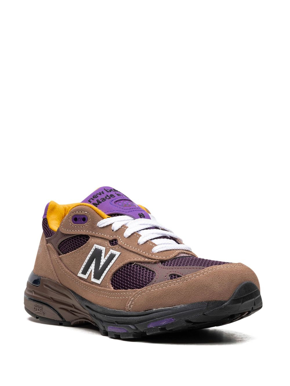 New Balance Made in USA 993 "Mushroom Midnight Violet" sneakers Bruin