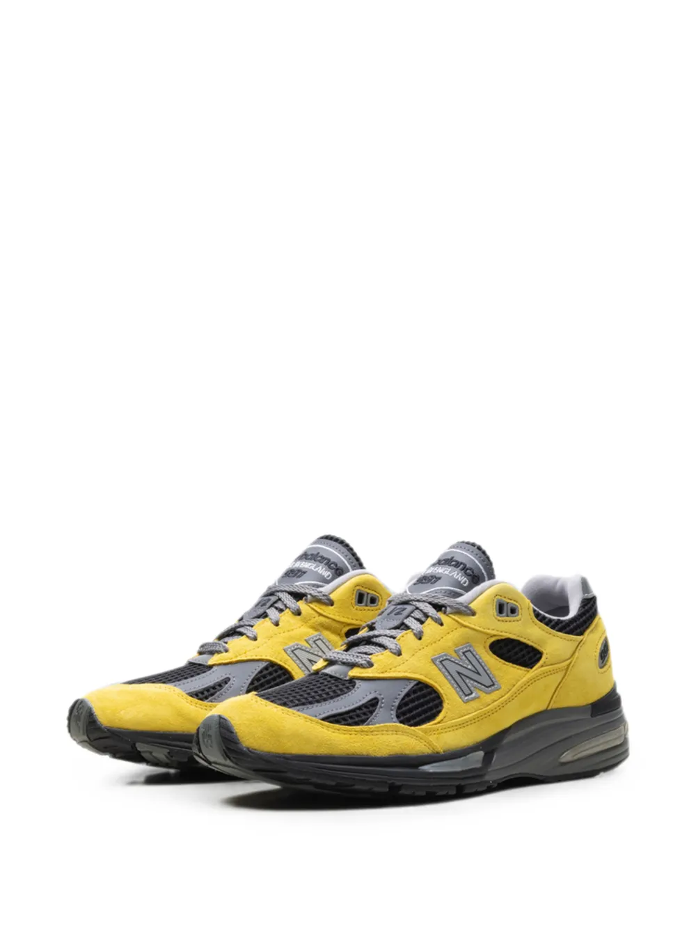 New Balance 991v2 City Exclusive lace-up sneakers Geel