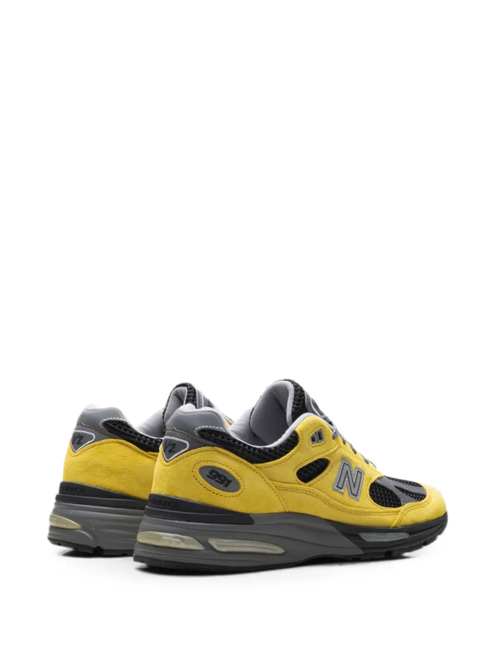 New Balance 991v2 City Exclusive lace-up sneakers Geel