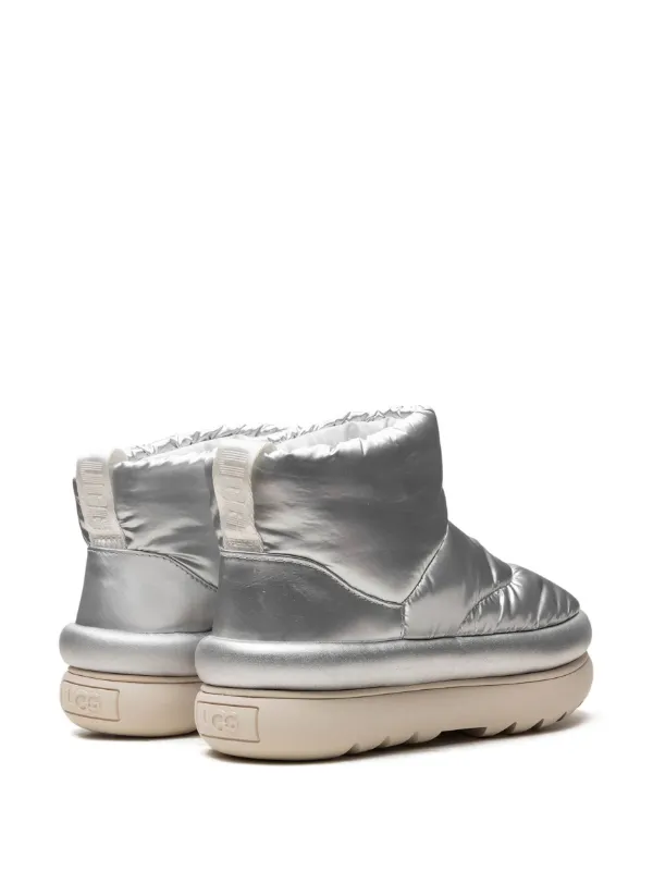Uggs silver metallic best sale