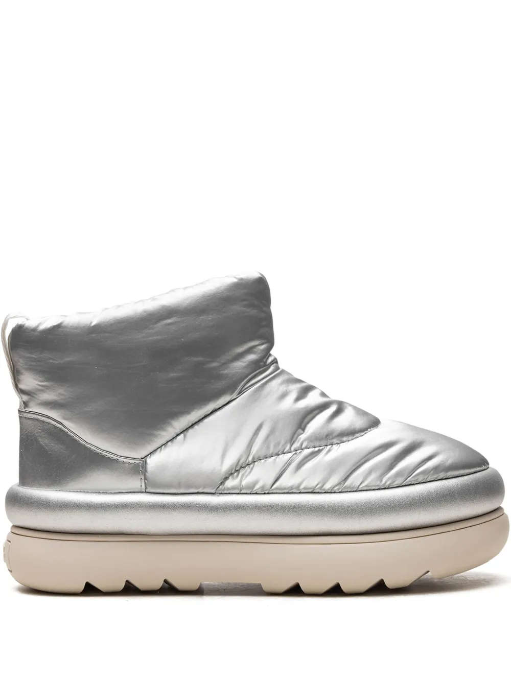 UGG Classic Maxi Mini "Metallic Silver" boots