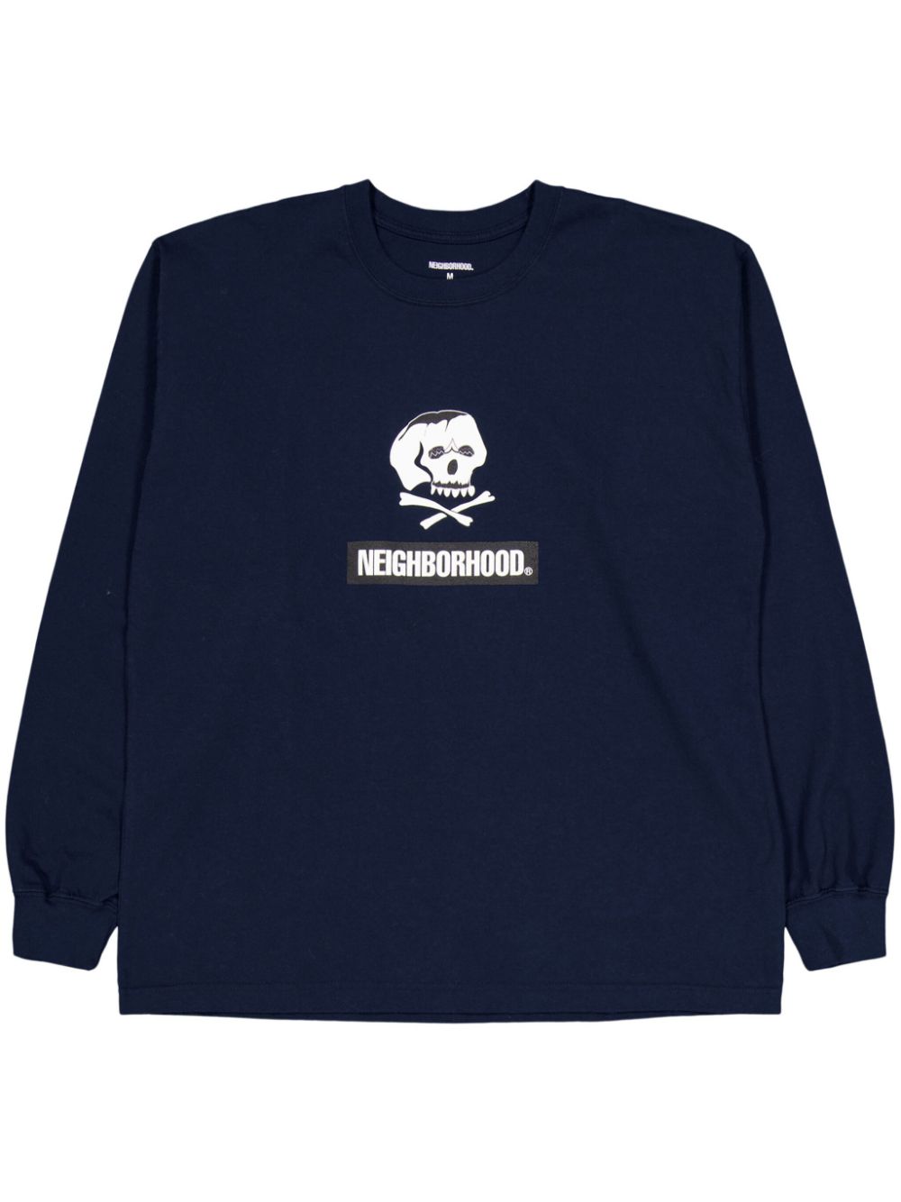 Neighborhood logo-print T-shirt - Blue