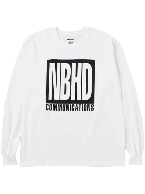 Neighborhood playera estampada