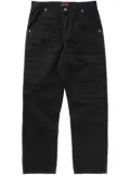 Pleasures logo-embroidered jeans - Black