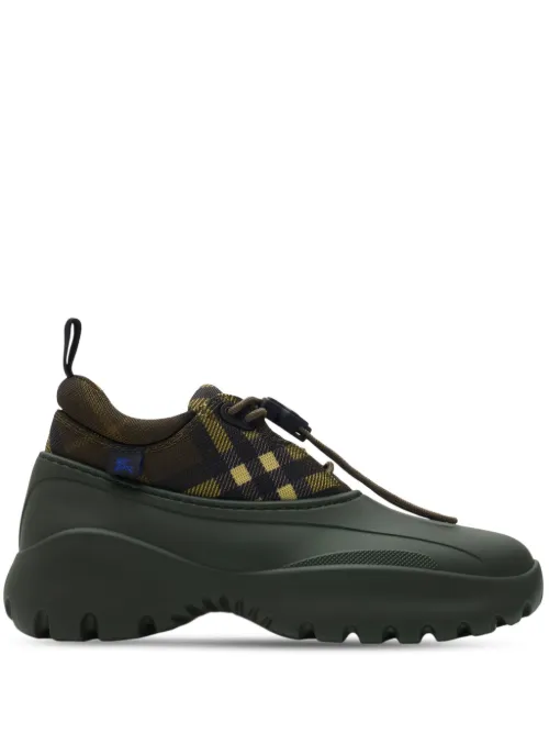 Burberry baskets Check Scoot - Vert - Burberry - Modalova
