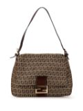 Fendi Pre-Owned 2000-2010 Zucchino Canvas Mamma Forever shoulder bag - Brown