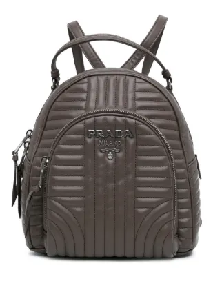 Prada Pre-Owned 2010-2023 Impunture ダイアグラム バックパック 