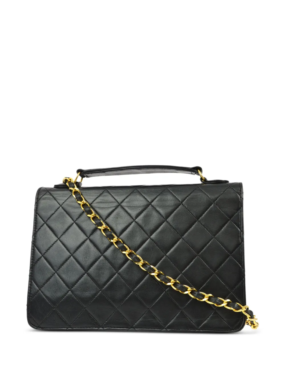 CHANEL Pre-Owned 1990 gewatteerde tas - Zwart