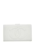 CHANEL Pre-Owned 1998 CC wallet - White