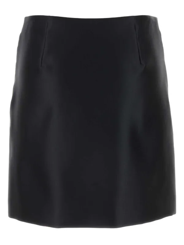 スカート PHILOSOPHY DI LORENZO SERAFINI Skirt 01842105 0555 PHILOSOPHY DI LORENZO SERAFINI Gathered mesh midi skirt
