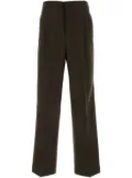 AMI Paris Melange tailored trousers - Brown