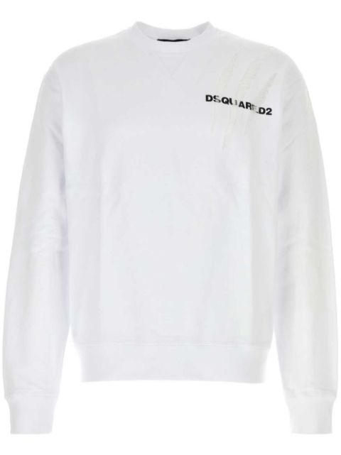 DSQUARED2 logo-print cotton sweatshirt Men