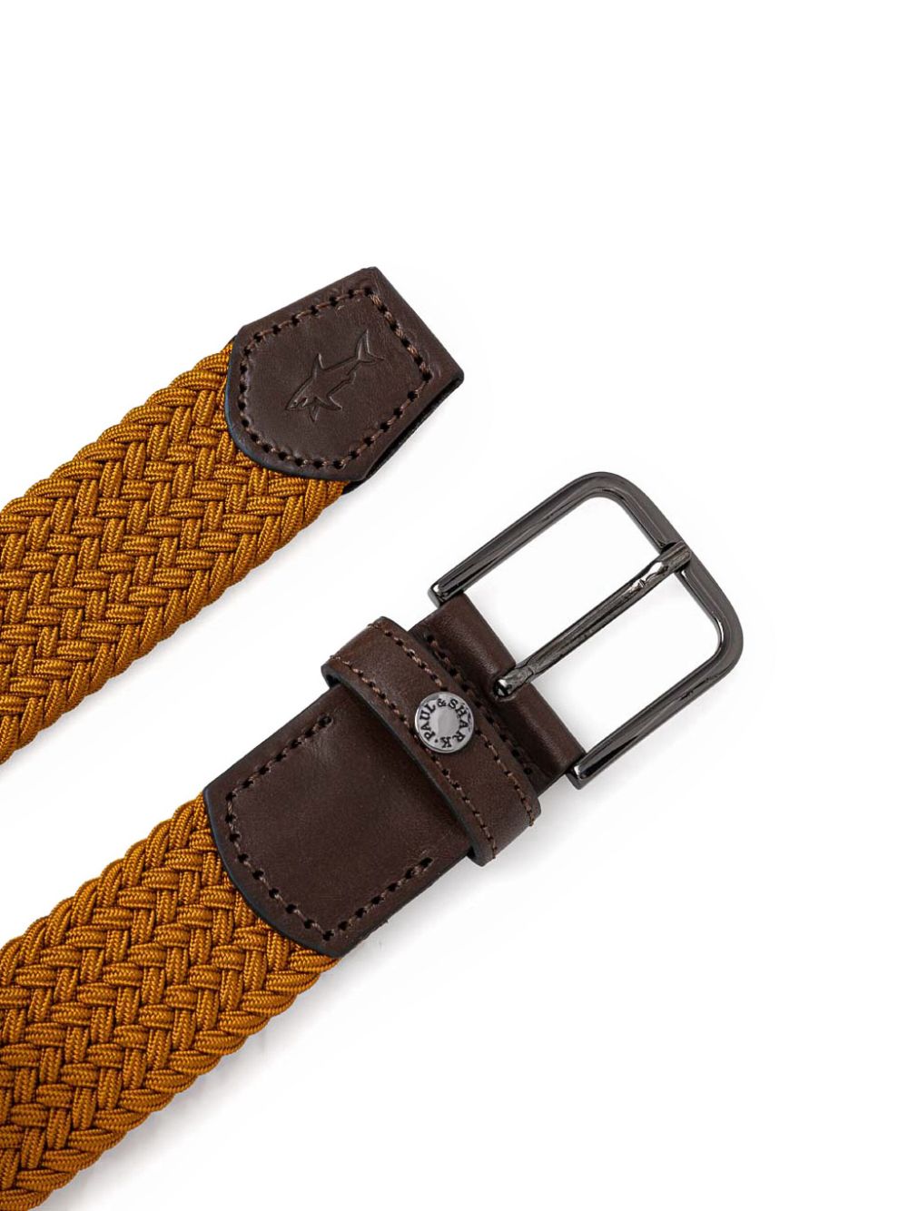 Paul & Shark interwoven belt - Oranje