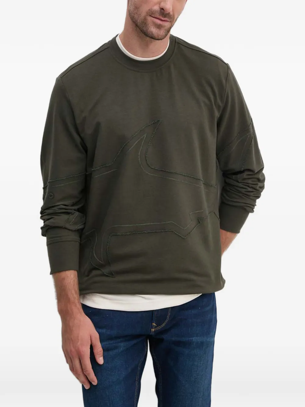 Paul & Shark long-sleeve crew neck sweatshirt - Grün
