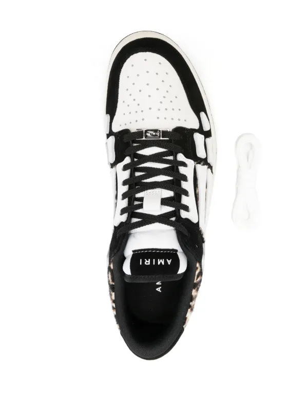 AMIRI Skel Top Sneakers | Black | FARFETCH